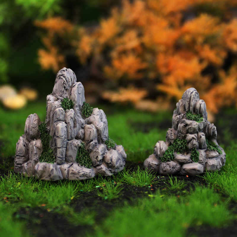 Marine Aquarium Hobby - Mini Mountain Miniature Fake Stone Artificial