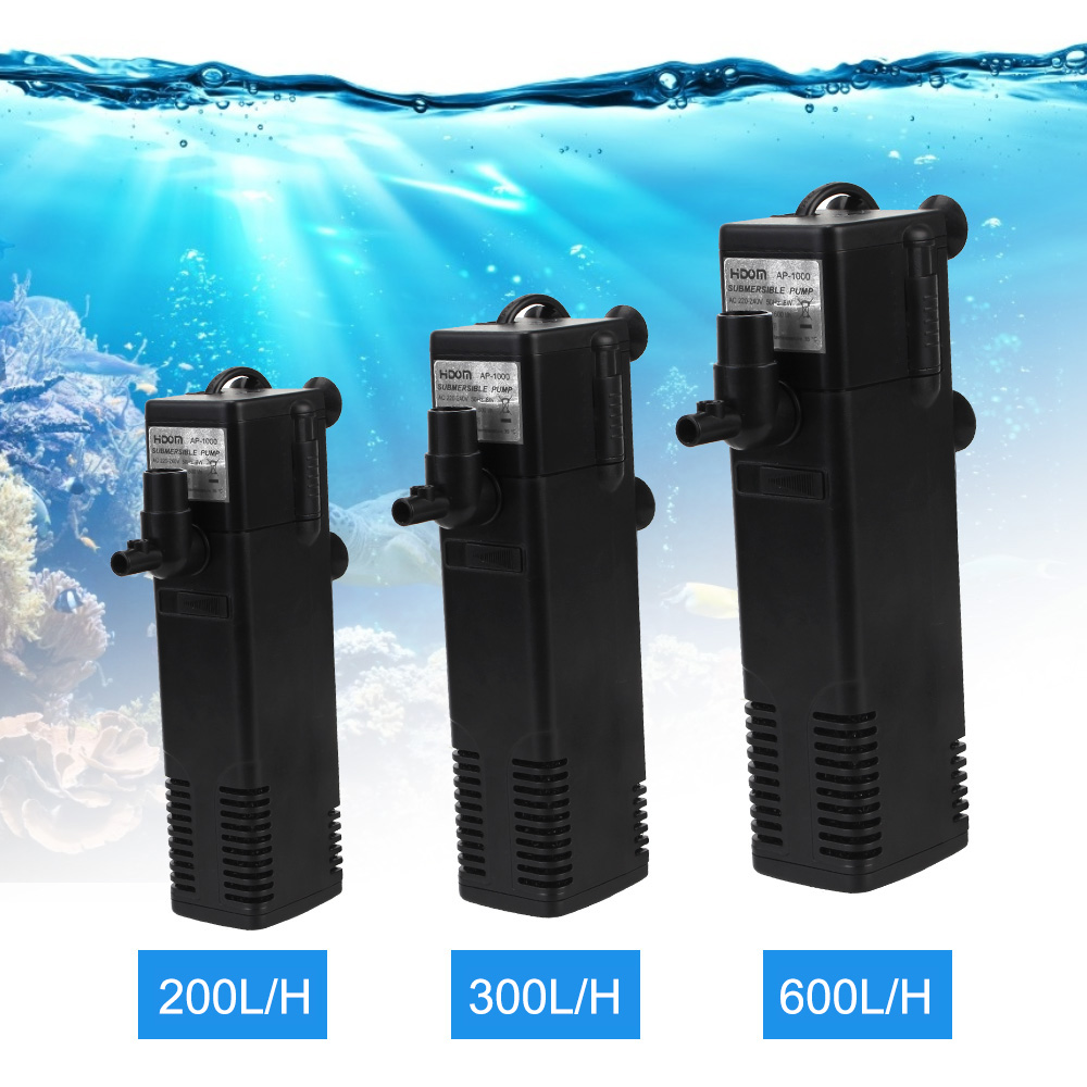 Aquarium Marine Filter - Low Level Water Submersible Water Filter