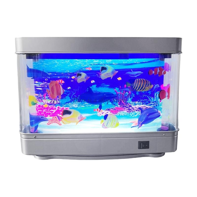 Marine Aquarium Hobby - D0AD Life Like Aquarium Fish Lamp