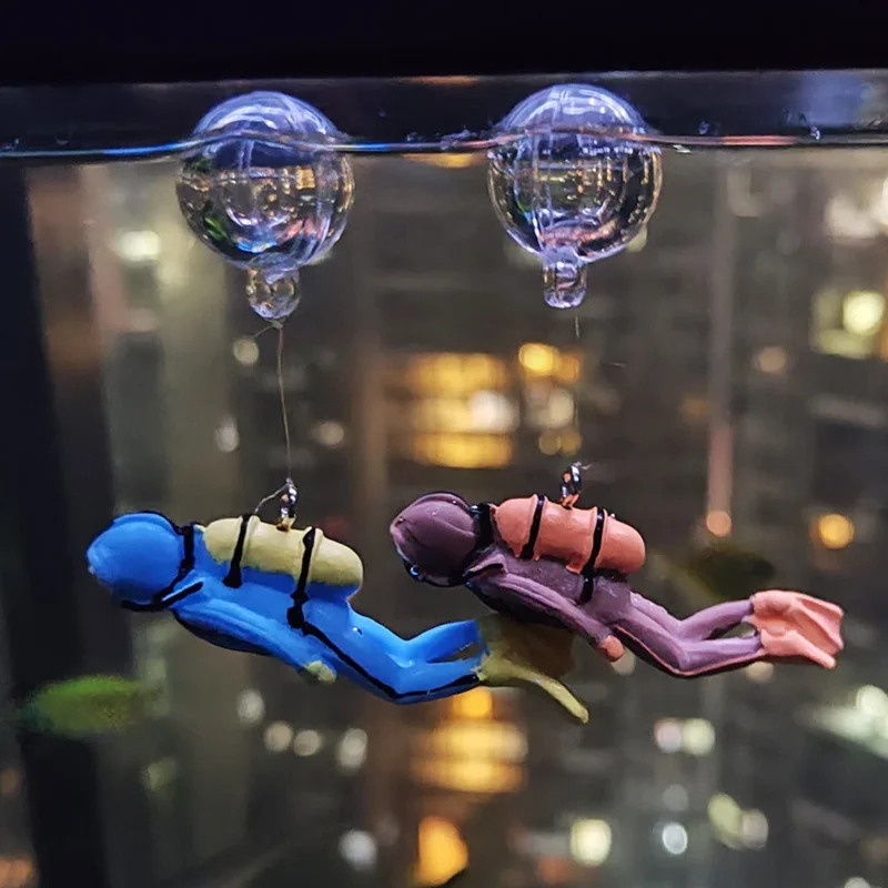 Marine Aquarium Hobby - 1/2pcs Aquarium Decoration Accessories Mini Samll