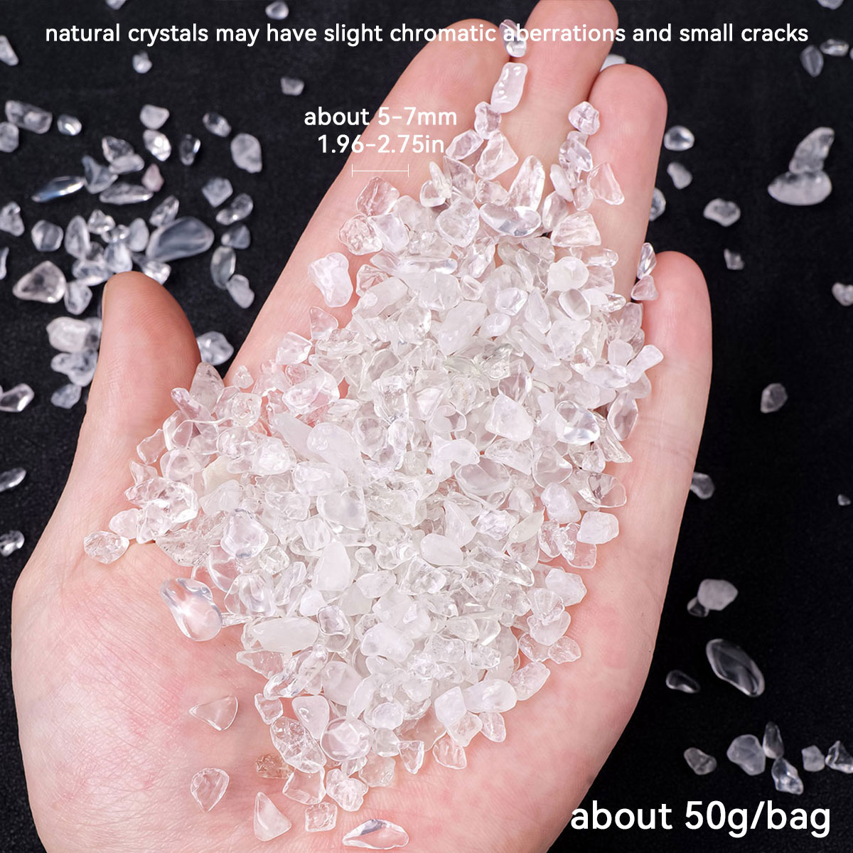 50g/bag Natural Crystal Clear  - Marine Aquarium Hobby 评论和价格