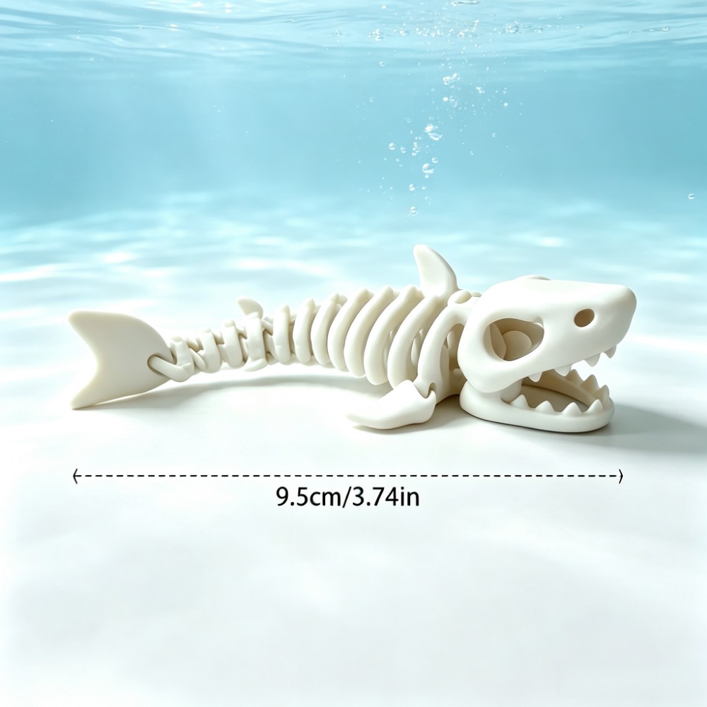 Shark Skeleton Aquarium Decor  - Marine Aquarium Hobby 评论和价格