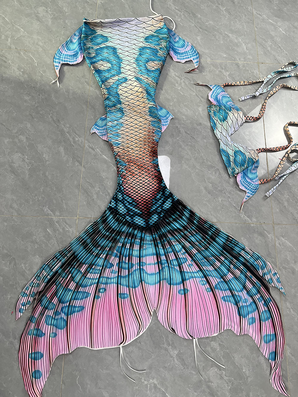 Colorful Dreamy Mermaid Tail A - Aquarium & Marine Museum Universiti Malaysia Sabah Kota Kinabalu Sabah Reviews 评论和价格