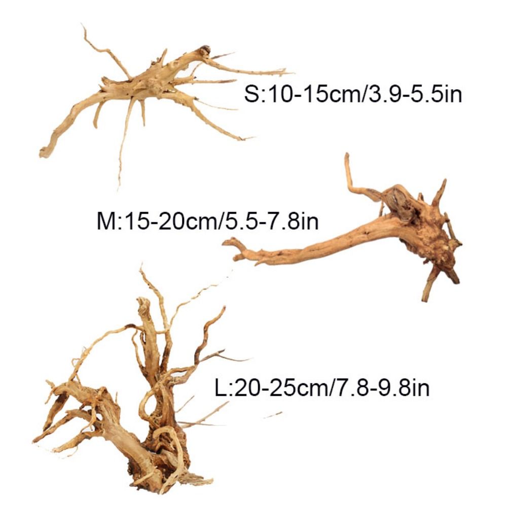 Natural Tree Trunk Aquarium De - Marine Aquarium Hobby 评论和价格