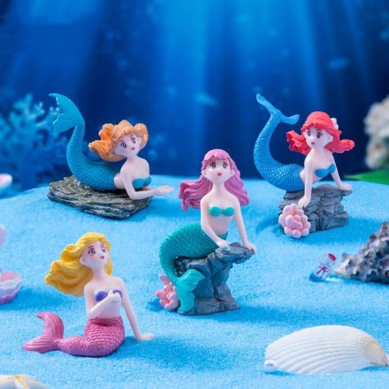4Pcs Plastic Fish Tank Little  - Marine Aquarium Hobby 评论和价格
